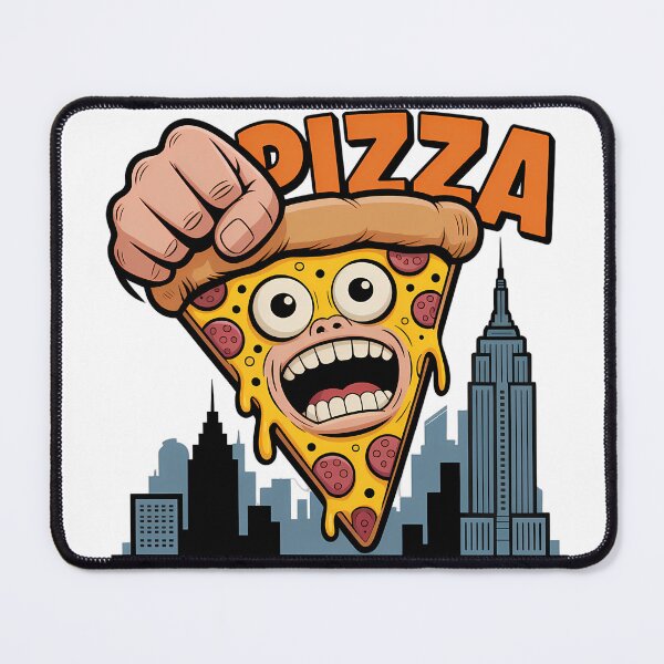 Item preview, Pizza Monster Anime Cityscape designed and sold by NiftyWrx.