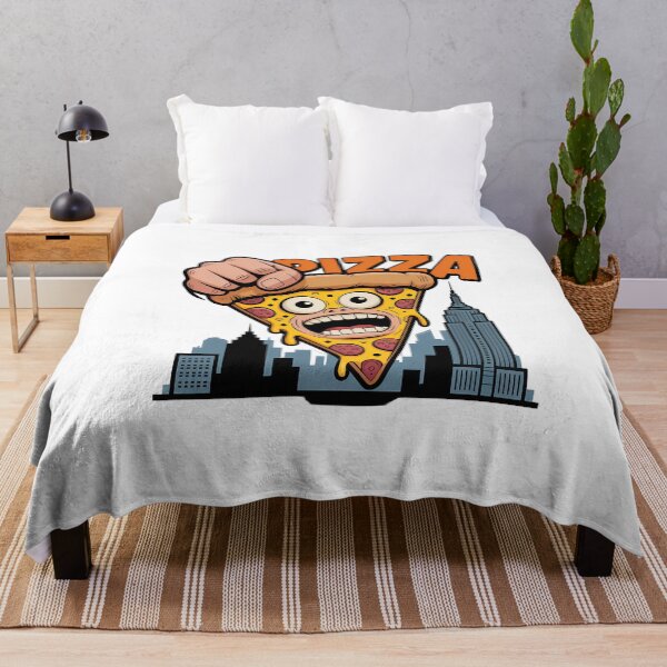 Item preview, Pizza Monster Anime Cityscape designed and sold by NiftyWrx.