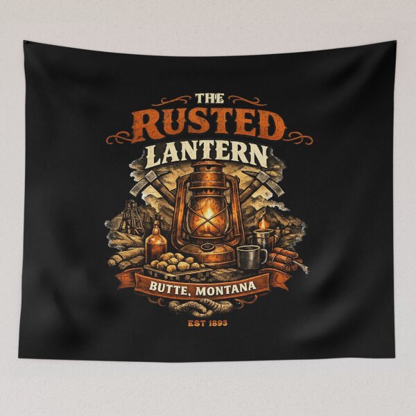 Item preview, The Rusted Lantern - Butte, Montana designed and sold by Rich Summers Art.