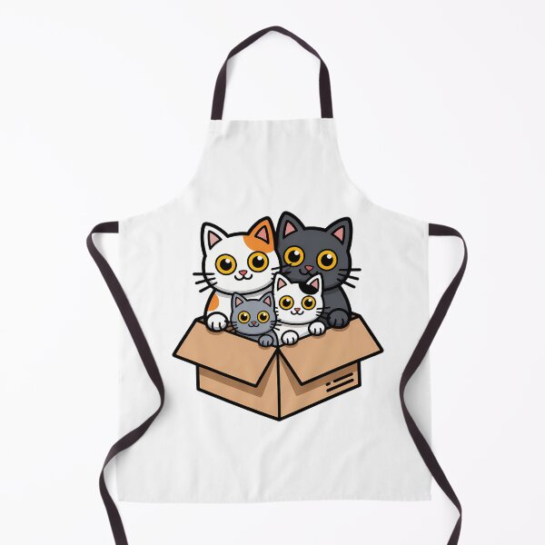 Item preview, Cute Cat Box Friends designed and sold by NiftyWrx.