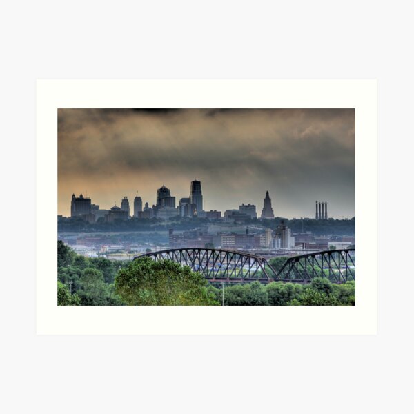 Kansas City (MO) Skyline Art Print