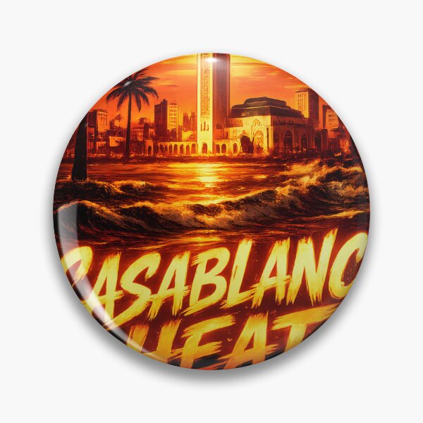 Item preview, Casablanca Heat | Retro Summer Coastal Sunset designed and sold by artdesingart.