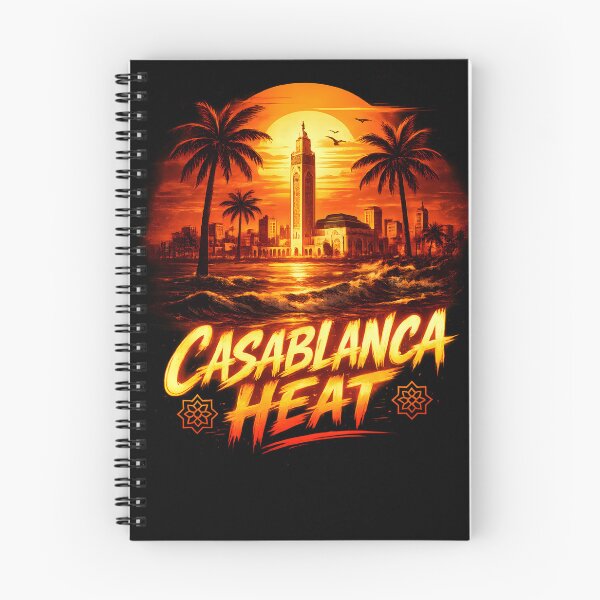 Item preview, Casablanca Heat | Retro Summer Coastal Sunset designed and sold by artdesingart.