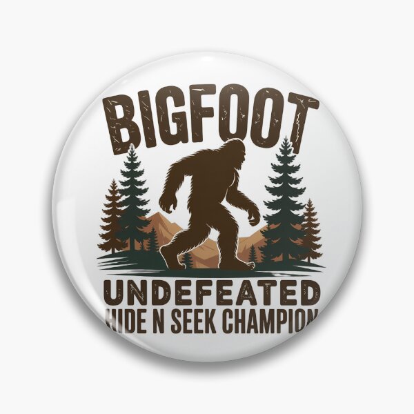 Item preview, Bigfoot Vintage Hide N Seek Champion designed and sold by NiftyWrx.