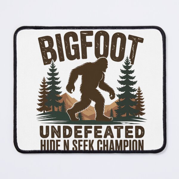 Item preview, Bigfoot Vintage Hide N Seek Champion designed and sold by NiftyWrx.
