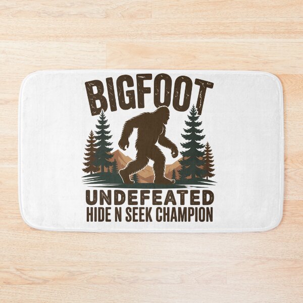 Item preview, Bigfoot Vintage Hide N Seek Champion designed and sold by NiftyWrx.