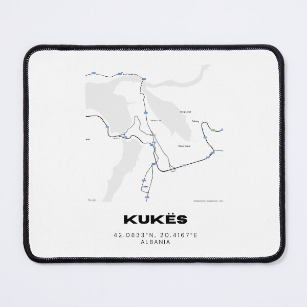 Item preview, Kukës Minimalist Map Design | Albania Mountain City Map Poster designed and sold by RM-Journey.
