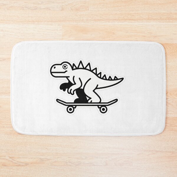 Item preview, Dino on a Skateboard designed and sold by NiftyWrx.