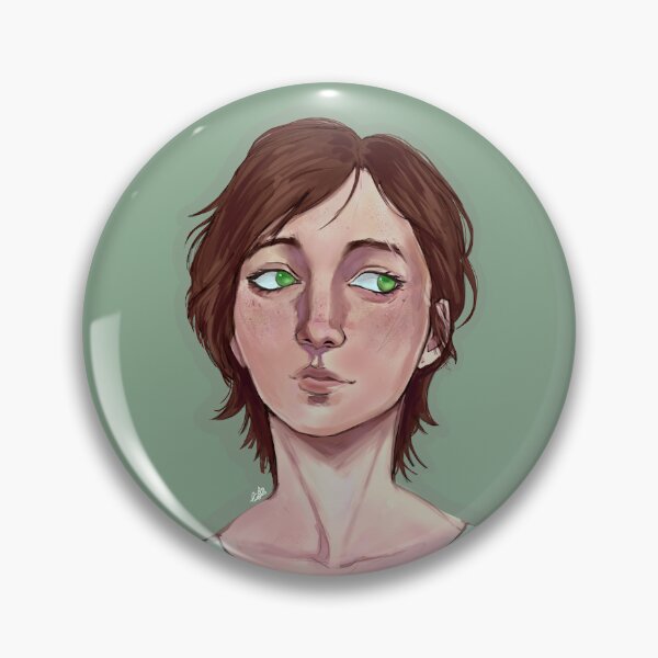 Item preview, Ellie sticker headshot designed and sold by btterfly13.