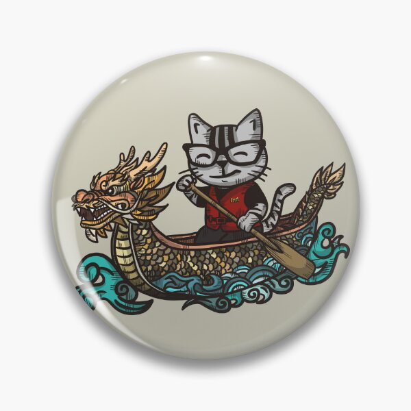 Item preview, Dragon Boat Festival Meowdel: Racing for Glory / 端午節龍舟喵：Meowdel 的榮耀競速 / 端午の節句 ドラゴンボート・ミャオ：栄光への競争 designed and sold by MeowdelStudio.