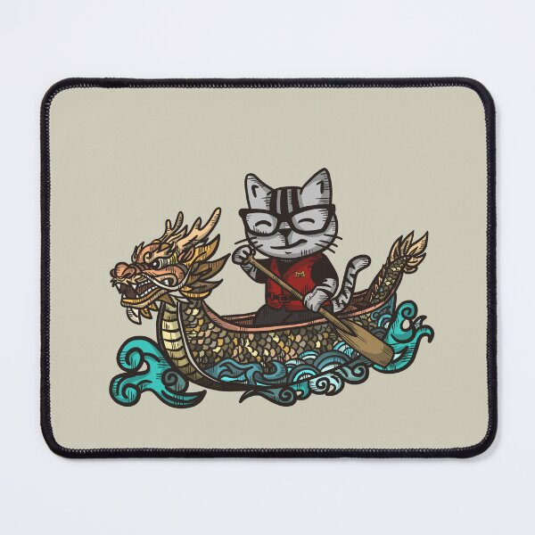 Item preview, Dragon Boat Festival Meowdel: Racing for Glory / 端午節龍舟喵:Meowdel 的榮耀競速 / 端午の節句 ドラゴンボート・ミャオ:栄光への競争 designed and sold by MeowdelStudio.