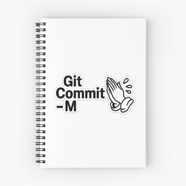 Item preview, Git Commit Prayer designed and sold by NiftyWrx.