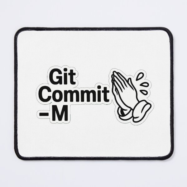 Item preview, Git Commit Prayer designed and sold by NiftyWrx.