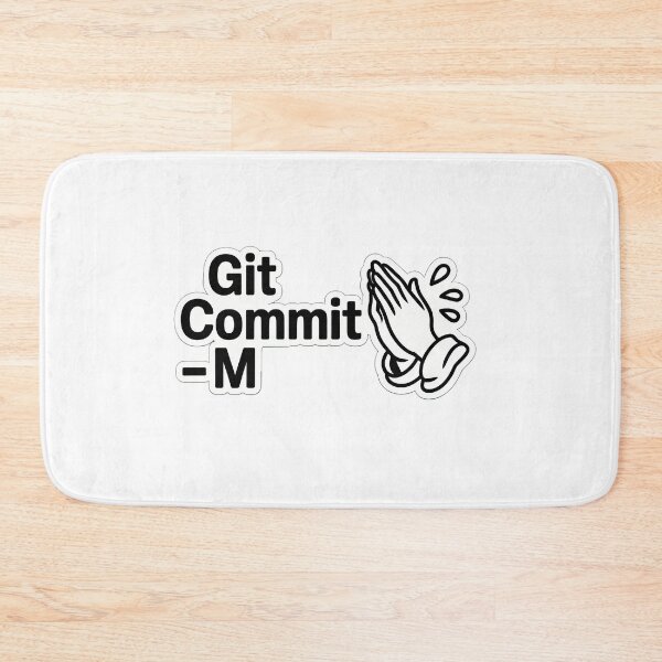 Item preview, Git Commit Prayer designed and sold by NiftyWrx.