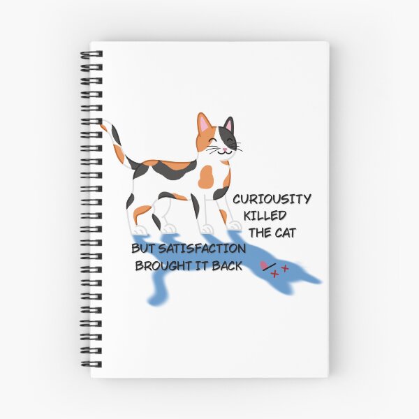 Item preview, Curiosity and the cat designed and sold by hannahnicole420.