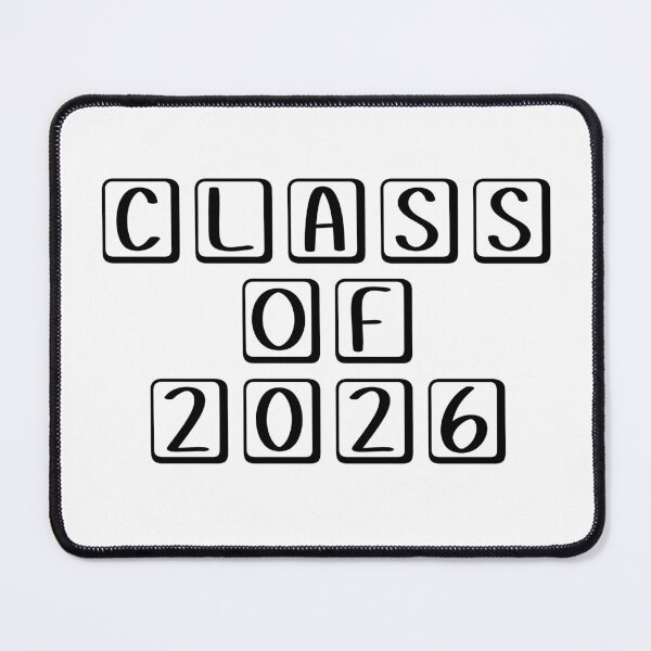 Item preview, Class of 2026 | Graduation Senior Block Letters Grad Design designed and sold by Nesstitches.