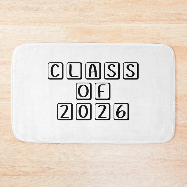 Item preview, Class of 2026 | Graduation Senior Block Letters Grad Design designed and sold by Nesstitches.