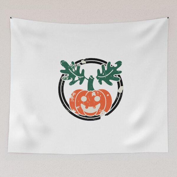 Item preview, Distressed Pumpkin Illustration designed and sold by NiftyWrx.