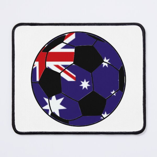 Item preview, Australia Flag Soccer Ball designed and sold by FinalScoreClub.