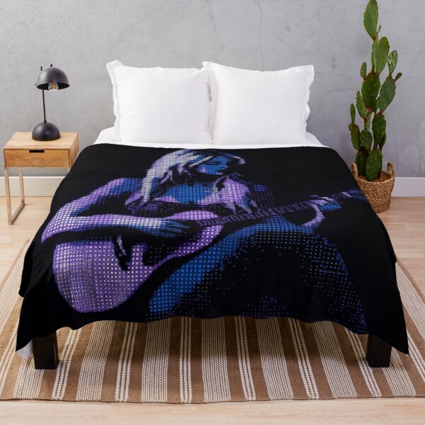 Item preview, Neon Halftone Guitarist Girl designed and sold by ClubVacay.