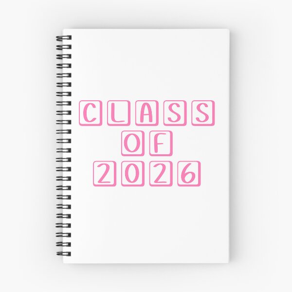 Item preview, Class of 2026 | Graduation Senior Pink Block Letters Grad Design designed and sold by Nesstitches.