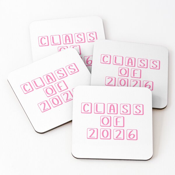 Item preview, Class of 2026 | Graduation Senior Pink Block Letters Grad Design designed and sold by Nesstitches.