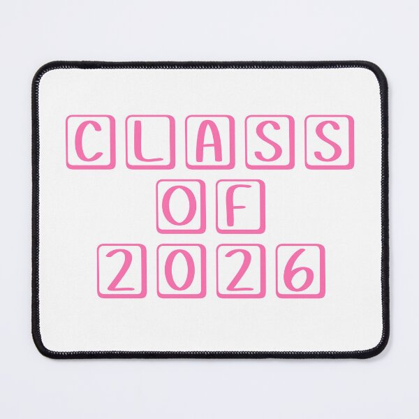 Item preview, Class of 2026 | Graduation Senior Pink Block Letters Grad Design designed and sold by Nesstitches.
