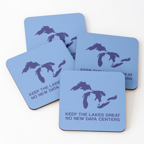 Item preview, Keep the Lakes Great, No New Data Centers - Neighbors against AI Development, Water Rights, Environmentalism designed and sold by rhodeyart.