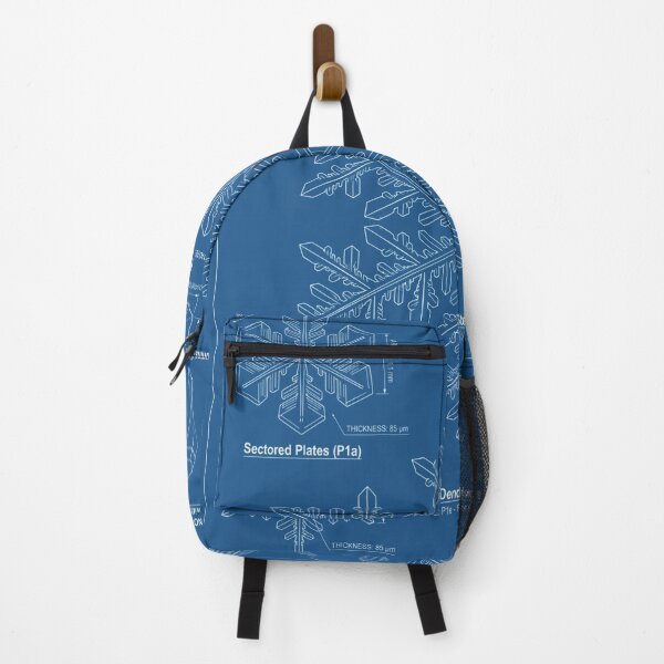 Item preview, Snowflake Crystal Structures - Geometric Science Blueprint designed and sold by MarVan-Prints.