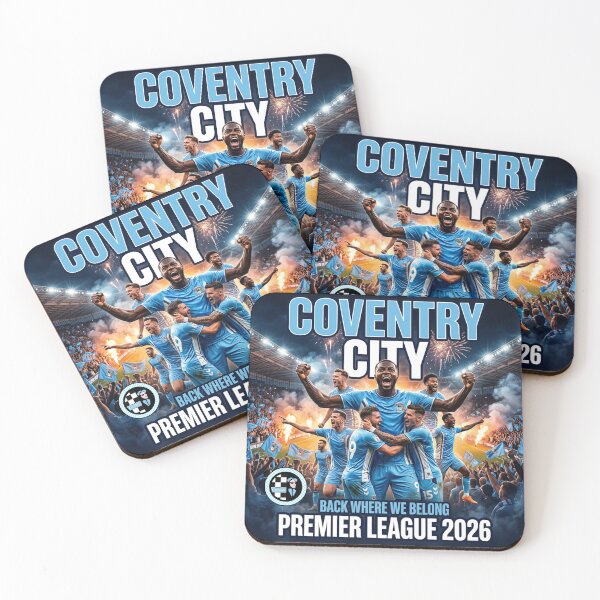 Item preview, Back Where We Belong - Premier League 2026 Collection designed and sold by CovMadeGifts.