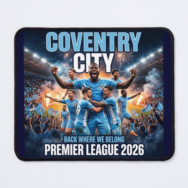 Item preview, Back Where We Belong - Premier League 2026 Collection designed and sold by CovMadeGifts.