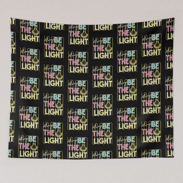 Item preview, Always Be the Light Positive Vibes Christian  designed and sold by Forevermore.