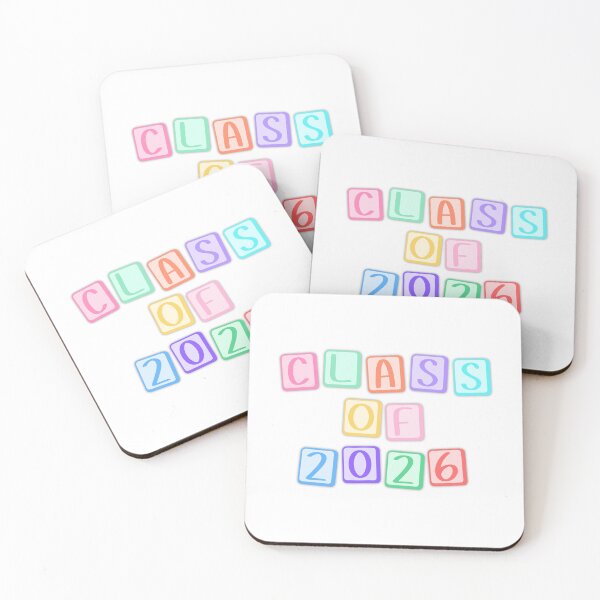 Item preview, Class of 2026 | Graduation Senior Pastel Block Letters Grad Design designed and sold by Nesstitches.