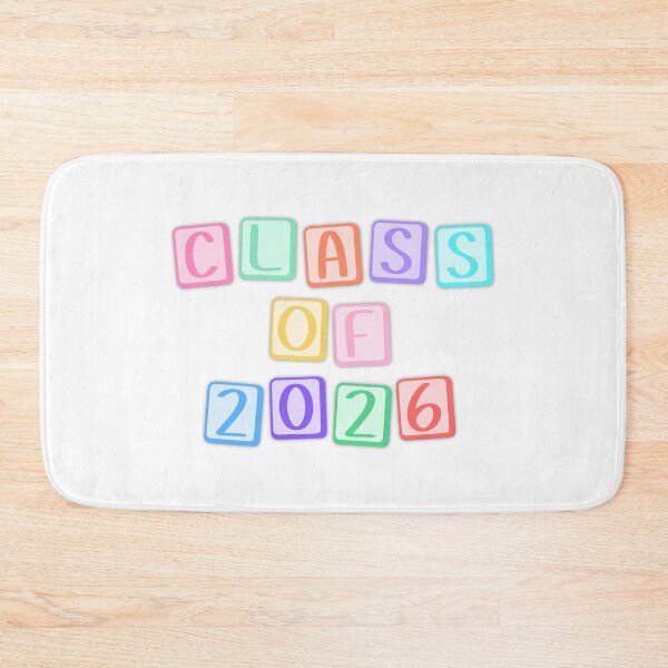 Item preview, Clase de 2026 | Diseño de letras mayúsculas en tonos pastel para graduación designed and sold by Nesstitches.