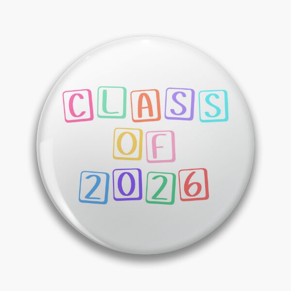 Item preview, Class of 2026 | Graduation Senior Pastel Block Letters Grad Design designed and sold by Nesstitches.