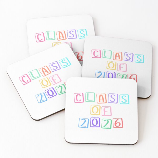 Item preview, Class of 2026 | Graduation Senior Pastel Block Letters Grad Design designed and sold by Nesstitches.