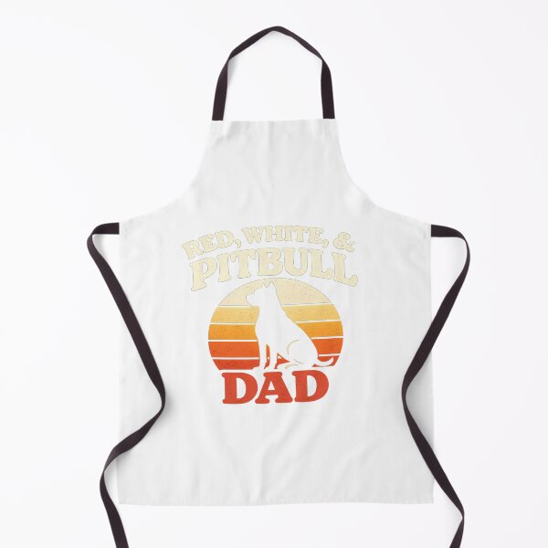 Item preview, Red White Pitbull Dad: Patriotic Vintage Sunset designed and sold by chattsuede.