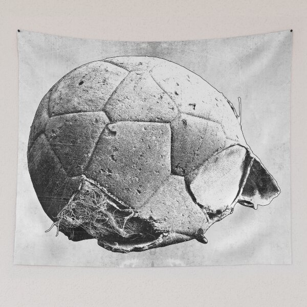 Item preview, Severely Damaged Deflated Soccer Ball Sports Relic designed and sold by Ghoul Enterprises.