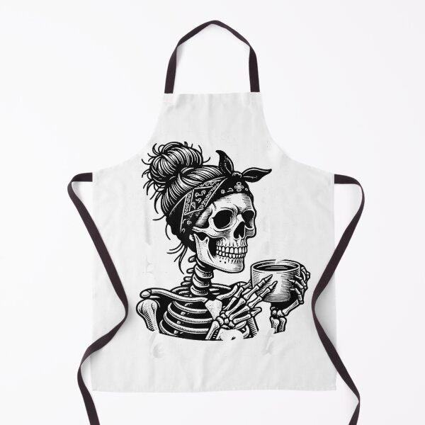 Item preview, Never Better SkeletonFunny Woman Drinking Coffee Moon T-Shirt designed and sold by RKdrawings.