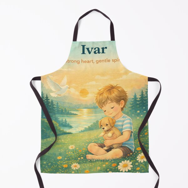 Item preview, Ivar Personalized Name Gift Strong Heart Gentle Spirit designed and sold by LoveNurseries.