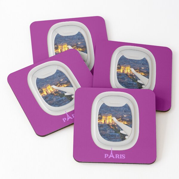 Item preview, Paris seen from an airliner's window designed and sold by HMBPHOTO.