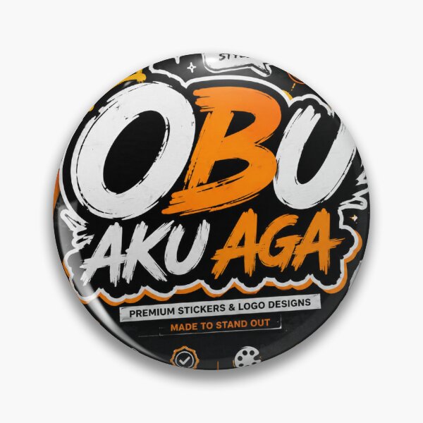 Item preview, Obu Aku Aga di sticker spy designed and sold by Obuakaagdi.