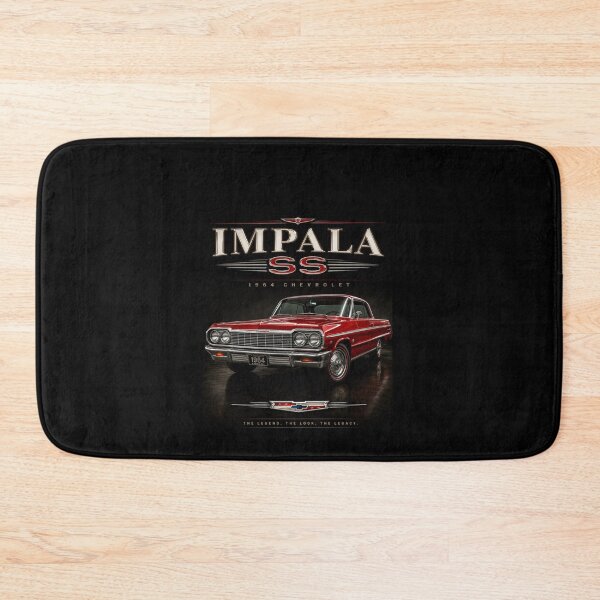 Item preview, 1964 Impala SS Classic Full-Size American Car Vintage Art designed and sold by TheArtOfCar.