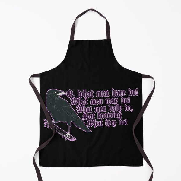 Item preview, Shakespeare Much Ado About Nothing Gothic Raven Quote designed and sold by Kyradem.