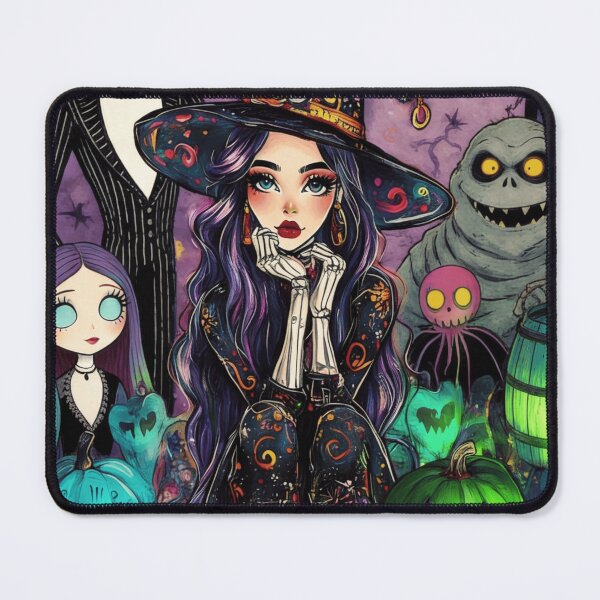 Item preview, Witch in pumpkin town designed and sold by LeagueHeavenGG.