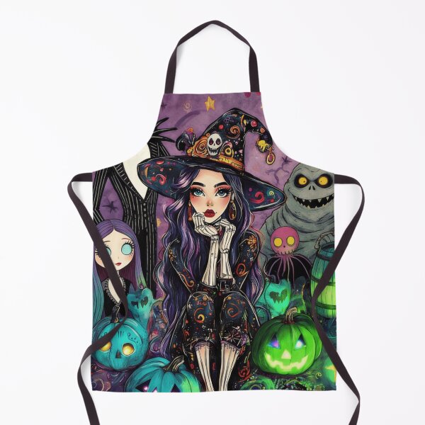 Item preview, Witch in pumpkin town designed and sold by LeagueHeavenGG.