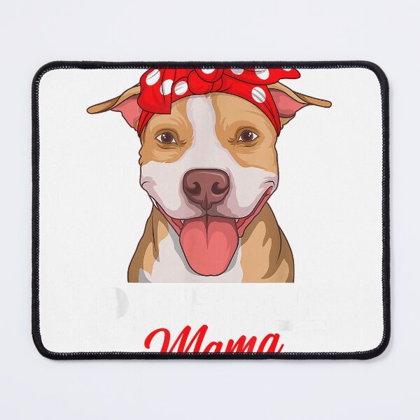 Item preview, Pittie Mama Pitbull Dog Mom Funny T-Shirt Small designed and sold by RKdrawings.