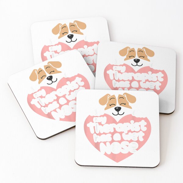 Item preview, Puppy Dog Love My Therapist Has a Wet Nose T-Shirt designed and sold by SubStudio97.