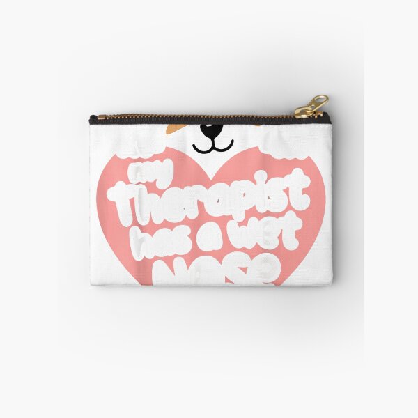 Item preview, Puppy Dog Love My Therapist Has a Wet Nose T-Shirt designed and sold by SubStudio97.