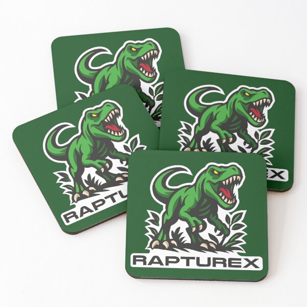 Item preview, Rapturex – Fierce Futuristic Gaming Mascot Design designed and sold by MerlinWear.